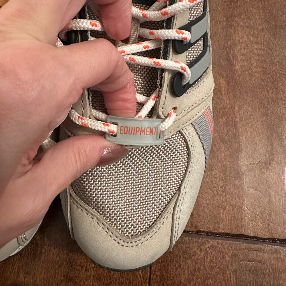 Adidas Tan EQT CSG 91 Torsion Sneakers Sz 4 - Picture 9 of 14